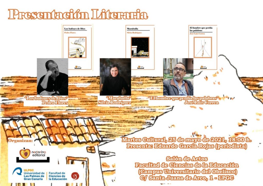 Presentación literaria colectiva de editorial Nectarina en Universidad de Las de Gran Canaria - trasdemar